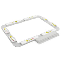Magnetic Hoop Set for Brother Innovis NQ1700E NQ1600E NQ1400E NQ3600D Dream Machine 2 VE2200 4000D 1500D V7 V5 VM5200 and Babylock, Metal Magnet Embroidery Machine Sash Frames - Image 7