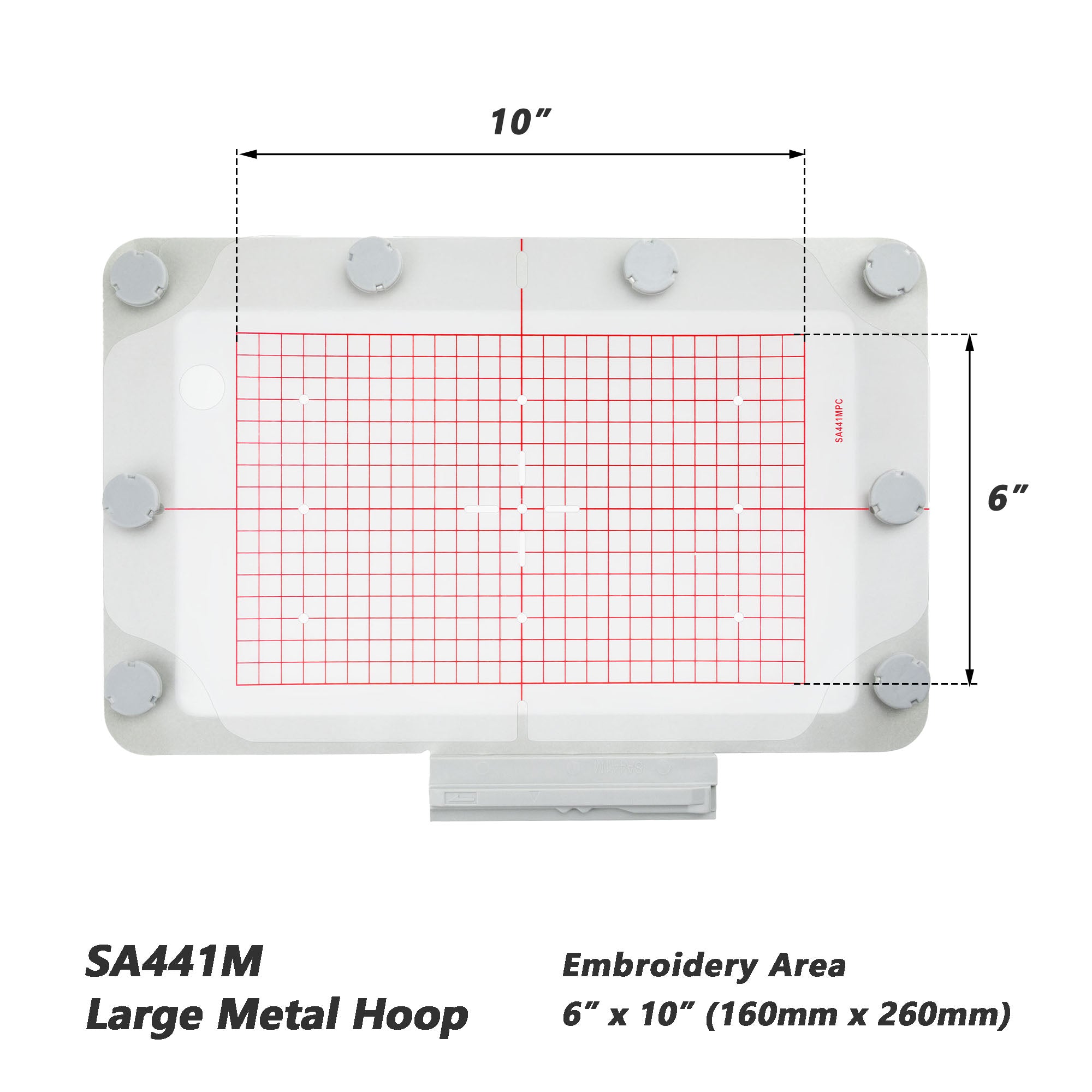 thumbnail image 2 of Metal Magnetic Hoop For Brother Babylock Embroidery Martinique... 2 of 10