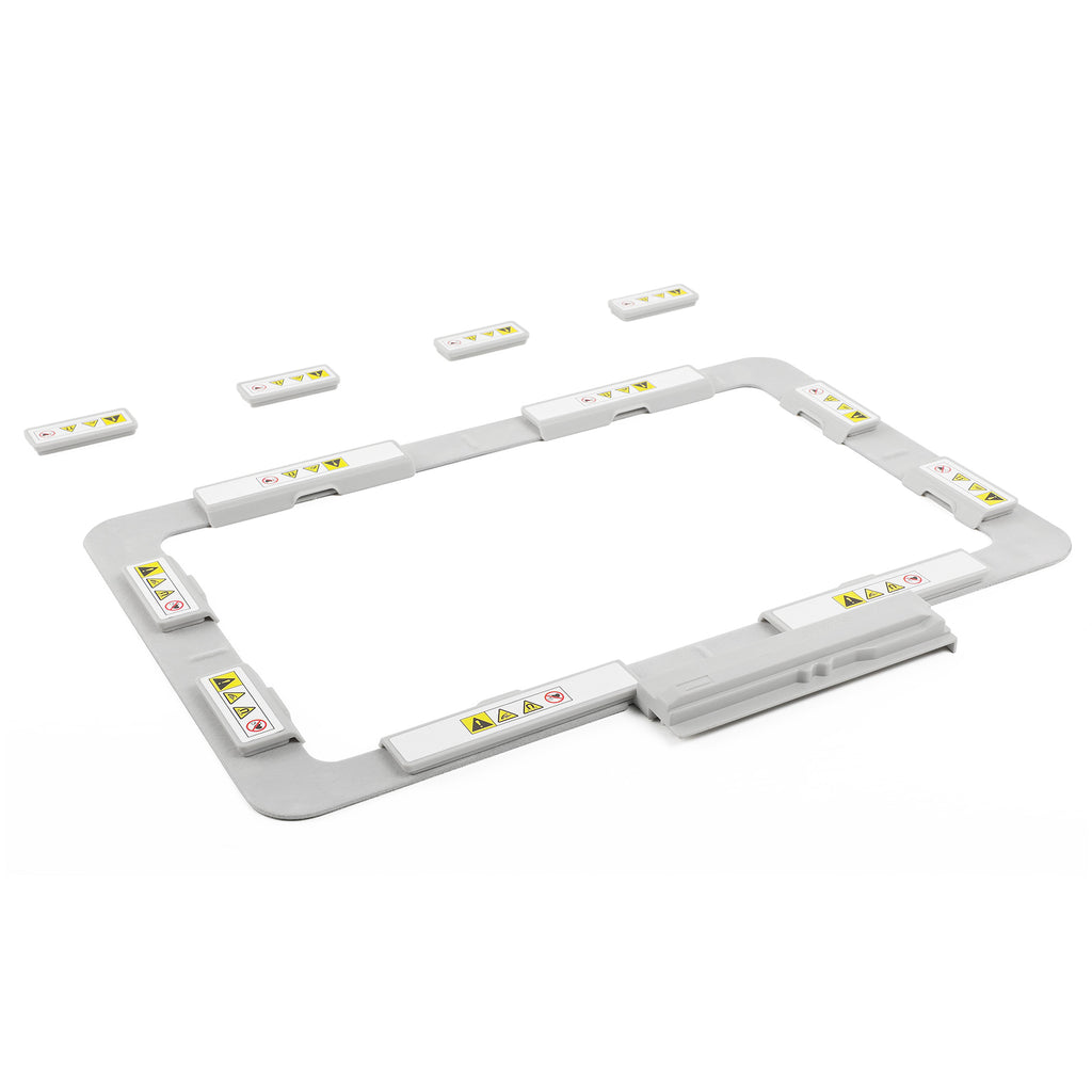 Magnetic Hoop Set for Brother Innovis NQ1700E NQ1600E NQ1400E NQ3600D Dream Machine 2 VE2200 4000D 1500D V7 V5 VM5200 and Babylock, Metal Magnet Embroidery Machine Sash Frames - Image 9