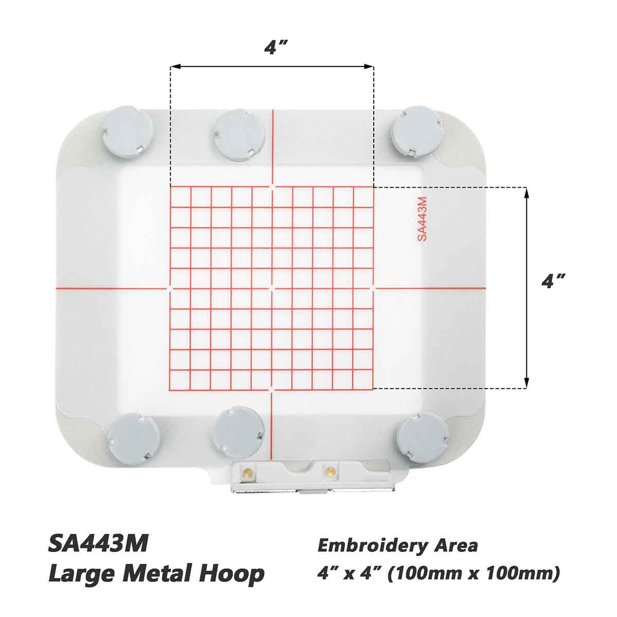 thumbnail image 2 of Metal Magnetic Hoop For Brother Babylock Embroidery Martinique... 2 of 10