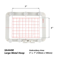 Magnetic Hoop Set for Brother PE900 SE2000 PE800 SE1900 PE770 780D PE700 PC6500 Brother Innovis 1250 700 and Babylock ACCORD BLR BLR2, Metal Magnet Embroidery Machine Sash Frames - MaggieFrameStore