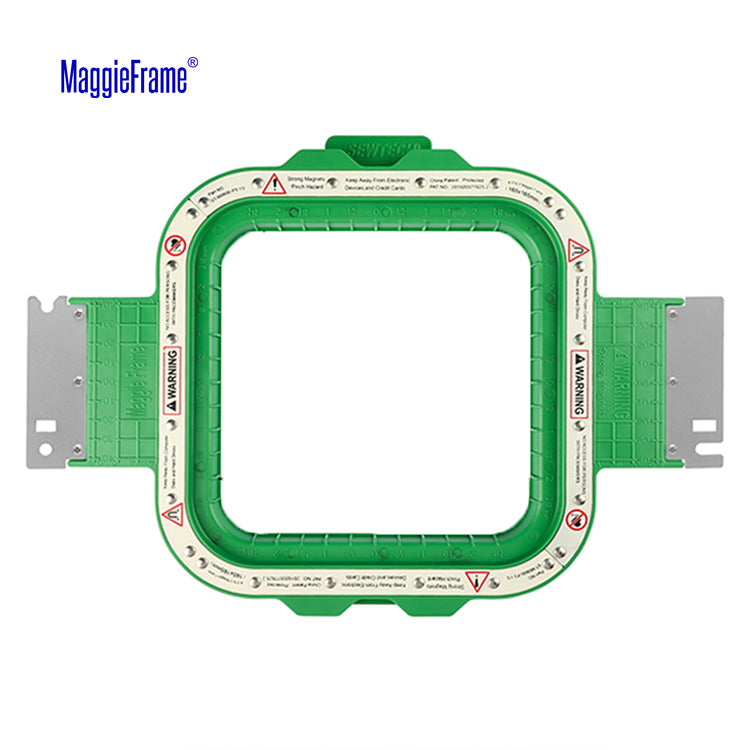 Module Frame Hoop MaggieFrame Magnetic Hoop 6.5″ × 6.5″ (165 × 165 mm) for SWF Embroidery ...